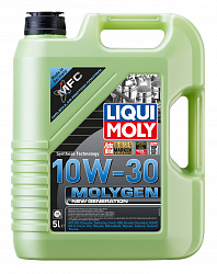 9978 LiquiMoly НС-синтетическое моторное масло Molygen New Generation 10W-30 5л