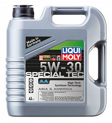 7516 LiquiMoly НС-синтетическое моторное масло Special Tec AA 5W-30 4л