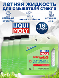 35001-4шт LiquiMoly Летняя жидкость для омывателя стекла KRISTALLGLAS Scheiben-Reiniger-Sommer 4лХ4