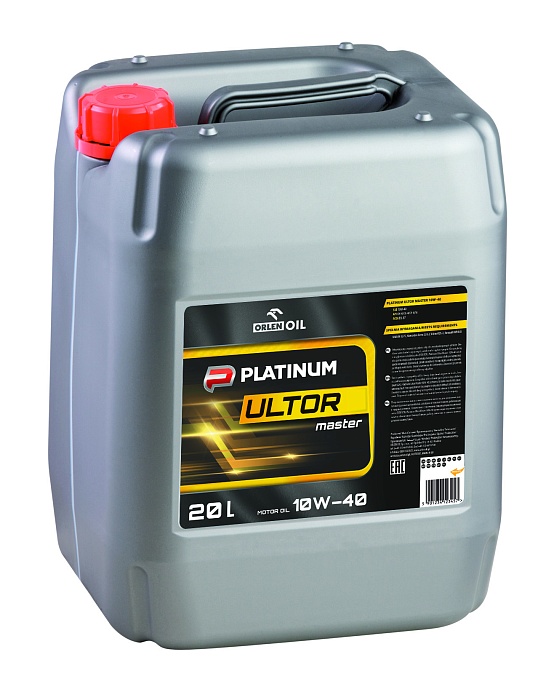 QFS480K20 ORLEN OIL Полусинтетическое моторное масло PLATINUM ULTOR MASTER 10W-40 20л