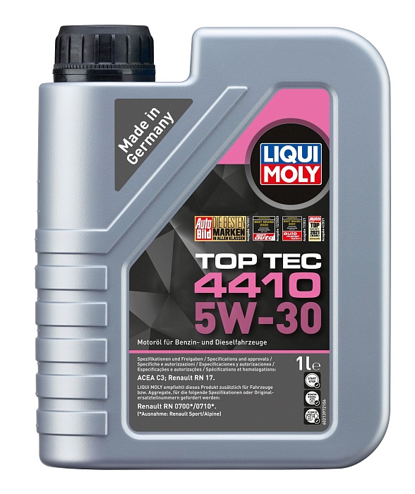 21402 LiquiMoly НС-синтетическое моторное масло Top Tec 4410 5W-30 1л