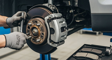  Замена тормозных колодок