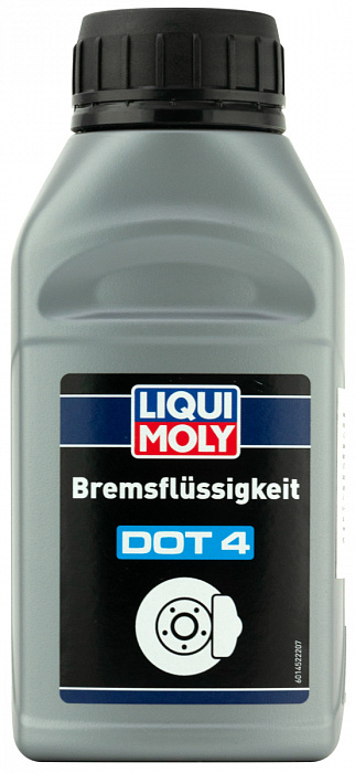 21155 LiquiMoly Тормозная жидкость Bremsflussigkeit DOT 4 (0,25л) 21155 LiquiMoly Тормозная жидкость Bremsflussigkeit DOT 4 (0,25л)