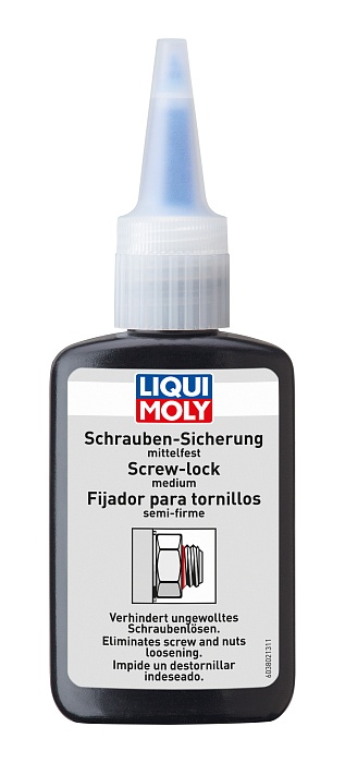 3802 LiquiMoly Средство для фиксации винтов (средней фиксации) Schrauben-Sicherung mittelfes 0,05л