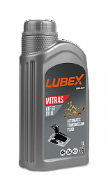 L020-0876-1201 LUBEX Синтетическое трансмиссионное масло для АКПП MITRAS ATF ST DX III (1л)