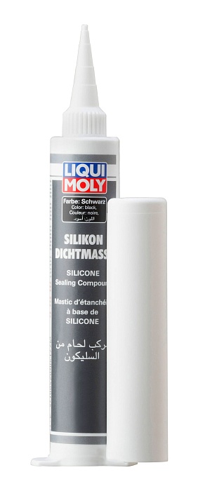 6177 LiquiMoly Силиконовый герметик (черный) Silicon-Dichtmasse schwarz 0,08л