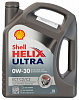 550046307 Shell Синтетическое моторное масло Helix Ultra ECT C2/C3 0W-30 SN (5л)