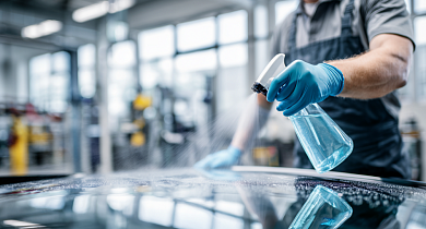 Новинка! ReinWell Очиститель стекол RW-68 (0,6л)