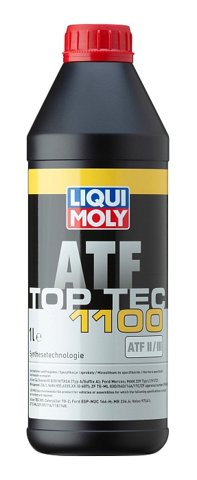 20467 LiquiMoly НС-синтетическое трансмиссионное масло для АКПП Top Tec ATF 1100 1л