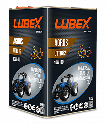 L020-0860-0020 LUBEX Минеральное трансмиссионное масло AGROS UTTO 82 10W-30 GL-4 (20л)