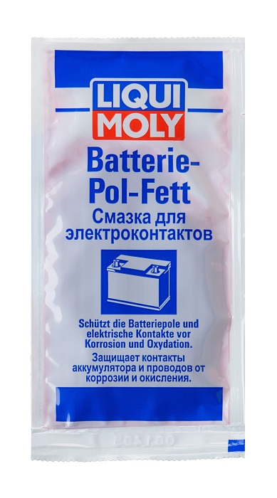 8045 LiquiMoly Смазка для электроконтактов Batterie-Pol-Fett 0,01кг