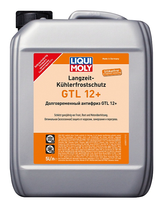 8851 LiquiMoly Долговременный антифриз Langzeit Kuhlerfrostschutz GTL 12 Plus 5л