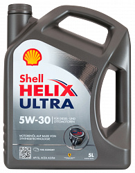 550040655 Shell Синтетическое моторное масло Helix Ultra 5W-30 SL A3/B3/A3/B4 (5л)