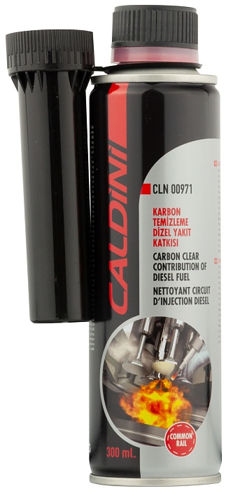 CLN00971 CALDINI Комплексная присадка для дизеля Carbon Clear Contribution Of Diesel Fuel (0,4л)