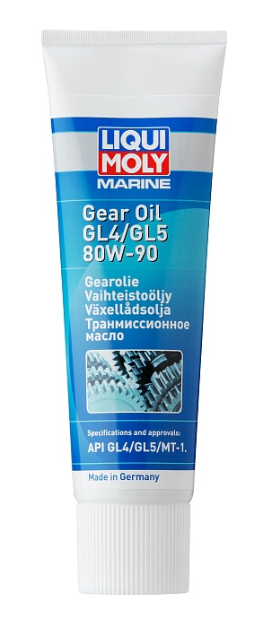 25031 LiquiMoly Минеральное трансмиссионное масло для водной техники Marine Gear Oil 80W-90 0.25л