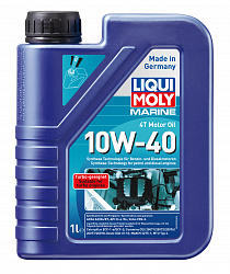 25012 LiquiMoly НС-синтетическое моторное масло для лодок Marine 4T Motor Oil 10W-40 1л