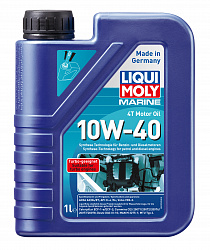 25012 LiquiMoly НС-синтетическое моторное масло для лодок Marine 4T Motor Oil 10W-40 1л