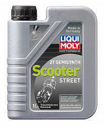 3983 LiquiMoly Полусинтетическое моторное масло для скутеров Motorbike 2T Semisynth Scooter L-EGD 1л