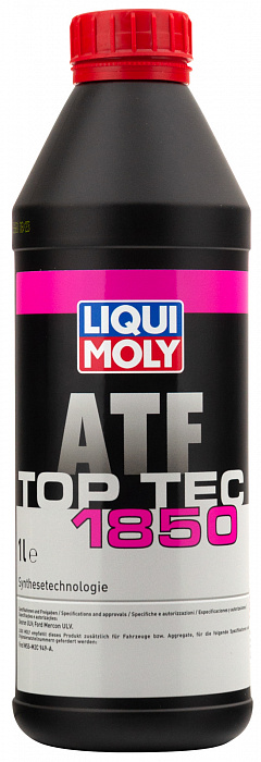21738 LiquiMoly НС-синтетическое трансмиссионное масло для АКПП Top Tec ATF 1850 (1л)