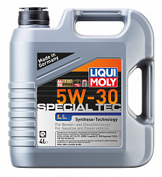 7654 LiquiMoly НС-синтетическое моторное масло Special Tec LL 5W-30 4л