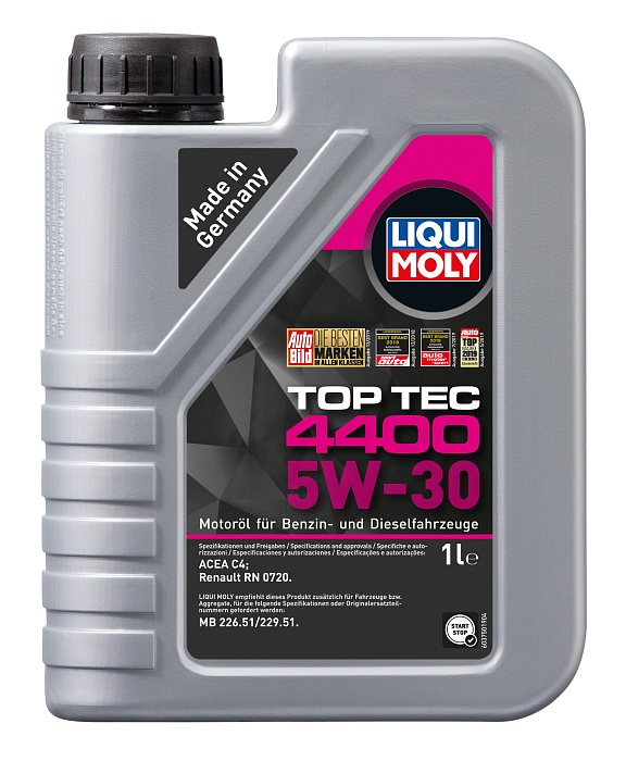 2319 LiquiMoly НС-синтетическое моторное масло Top Tec 4400 5W-30 1л