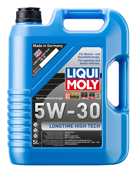 9506 LiquiMoly НС-синтетическое моторное масло Longtime High Tech 5W-30 CF/SN C3 (1л)