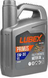 L034-1310-0404 LUBEX Синтетическое моторное масло PRIMUS EC 5W-30 SN (4л)