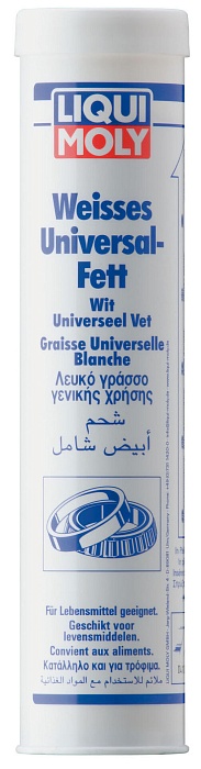 8918 LiquiMoly Белая универсальная смазка Weisses Universal-Fett 0,4кг 