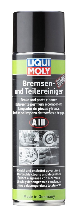 3389 LiquiMoly Очиститель тормозов Bremsen- und Teilereiniger AIII 0,5л