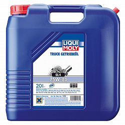 1202 LiquiMoly НС-синтетическое трансмиссионное масло Truck Getriebeoil 75W-80 (GL-4) 20л