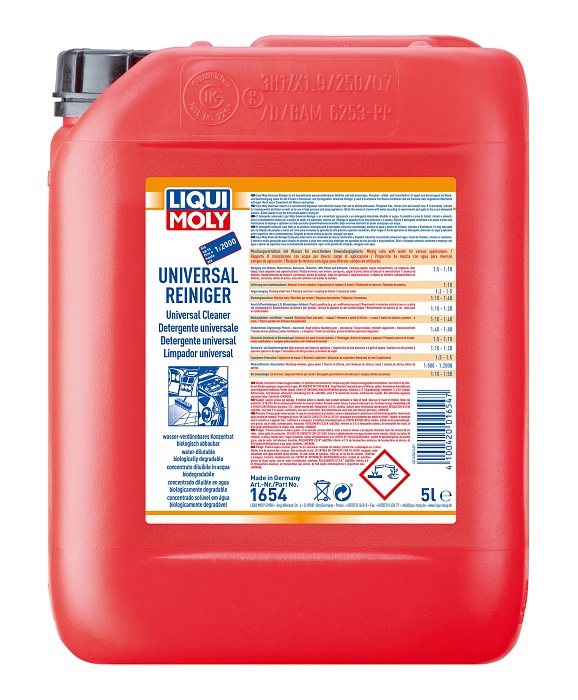 1654 LiquiMoly Универсальный очиститель (концентрат) Universal-Reiniger 5л