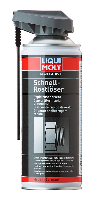 7390 LiquiMoly Растворитель ржавчины Pro-Line Shnell-Rostloser 0,4л