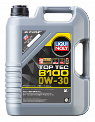 20779 LiquiMoly НС-синтетическое моторное масло Top Tec 6100 0W-30 5л