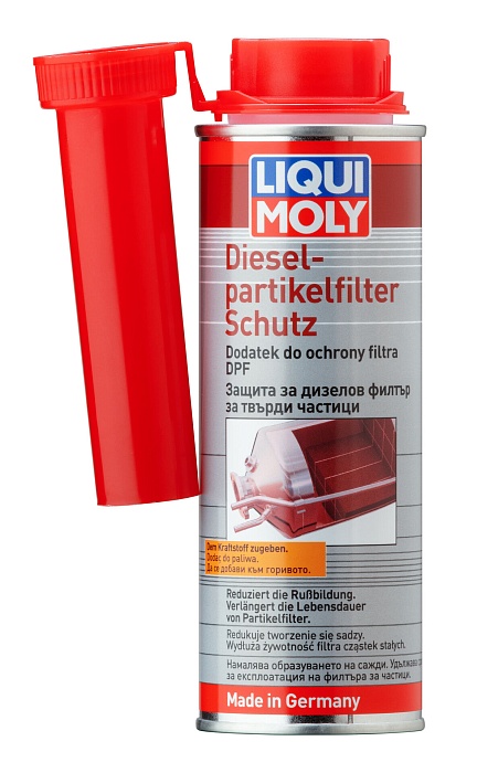 2650 LiquiMoly Присадка для очистки сажевого фильтра Diesel Partikelfilter Schutz 0,25л