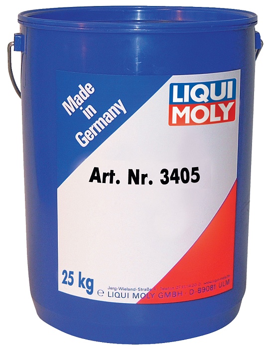 3405 LiquiMoly Высокотемпературная смазка для ступиц подшипников LM 50 Litho HT 25кг 