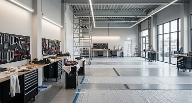 Реконструкция автосервиса