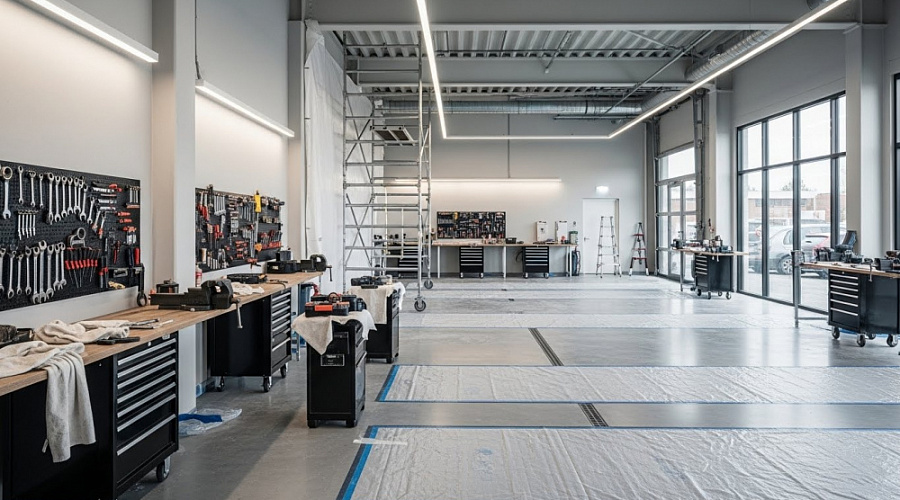 Реконструкция автосервиса