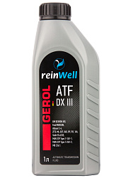 13121 ReinWell Трансмиссионное масло GEROL ATF DX III (1л)