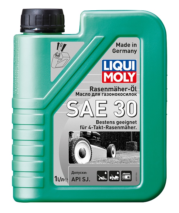 3991 LiquiMoly Минеральное моторное масло для газонокосилок Rasenmaher-Oil 30 1л