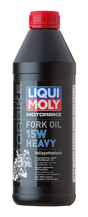 2717 LiquiMoly Синтетическое масло для вилок и амортизаторов Motorbike Fork Oil Heavy 15W 1л
