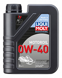 7520 LiquiMoly Синтетическое моторное масло для снегоходов Snowmobil Motoroil 0W-40 1л