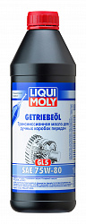 7619 LiquiMoly Полусинтетическое трансмиссионное масло Getriebeoil 75W-80 (GL-5) 1л