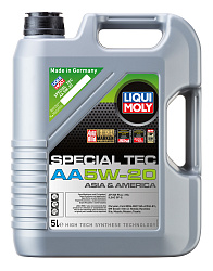 20793 LiquiMoly НС-синтетическое моторное масло Special Tec AA 5W-20 (5л)