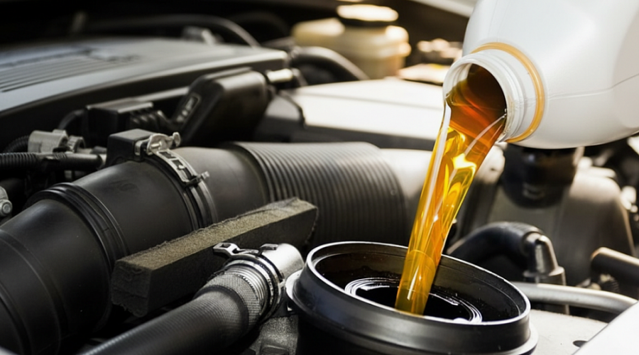 Полусинтетическое моторное масло – что это