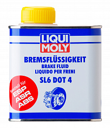 3086 LiquiMoly Тормозная жидкость Bremsflussigkeit SL6 DOT 4 0,5л