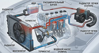 Как почистить охлаждающую систему машины своими руками