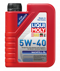 8027 LiquiMoly НС-синтетическое моторное масло Nachfull Oil 5W-40 1л