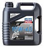 1243 LiquiMoly НС-синтетическое моторное масло для 4-такт. мотоциклов Motorbike 4T Street 10W-40 4л