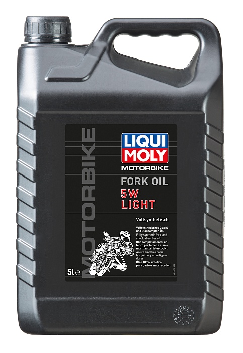 1623 LiquiMoly Синтетическое масло для вилок и амортизаторов Motorbike Fork Oil Light 5W 5л
