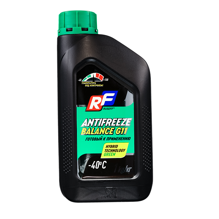 17461N RUSEFF Антифриз ANTIFREEZE Balance G11 «Зеленый» (1 кг)